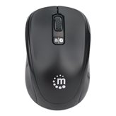 Miš MANHATTAN Dual-mode, optički, 1600dpi, bežični, USB, crni