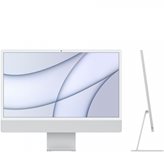 Računalo APPLE iMac 24" Retina 4.5K, Apple M1 , 8GB, 256GB SSD, Apple Graphics, tipk., miš, macOS, srebrno