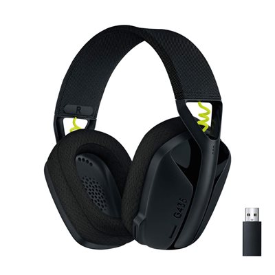 Slušalice LOGITECH Gaming G435 Lightspeed, USB-C, Crne - Preorder