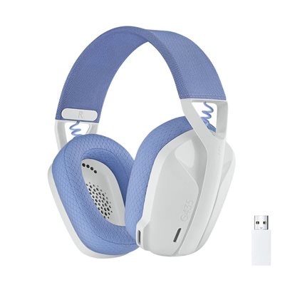Slušalice LOGITECH Gaming G435 Lightspeed, USB-C, Lila-Bijele - Preorder