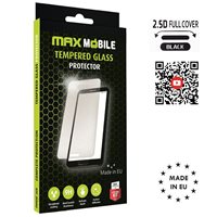Zaštitno staklo MAXMOBILE, diamond 2.5D, za Apple iPhone 12/12 Pro, crno