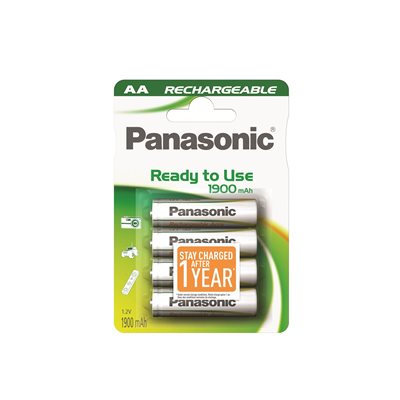 Baterija PANASONIC HHR-3MVE/4BC, AA, 4 kom, punjive, 1900mAh