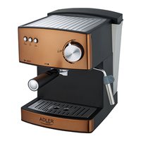 Aparat za kavu ADLER AD4404O, espresso 850W, narančasti