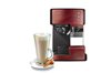 Aparat za kavu BREVILLE Prima Latte VCF046X, crveni