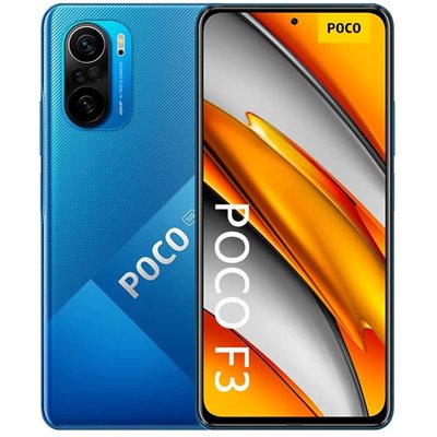 Smartphone XIAOMI Poco F3 5G, 6.67", 6GB, 128GB, Android 11, plavi