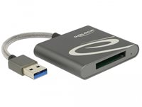 Čitač memorijskih kartica DELOCK USB 3.0, a XQD 2.0 memorijske kartice , sivi