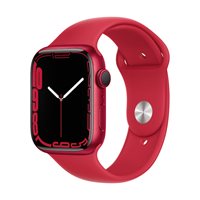 Pametni sat Apple Watch S7 GPS, 45mm Red Aluminium Case with Red Sport Band - Regular