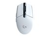 Miš LOGITECH Gaming G305 Lightspeed, bežični, optički, 12000dpi, bijeli, USB
