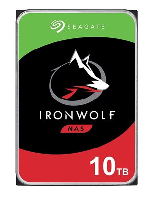 Tvrdi disk 10000 GB SEAGATE Ironwolf Guardian NAS ST10000VN0008, HDD, SATA6, 256MB cache, 7200 okr./min, 3.5", za NAS
