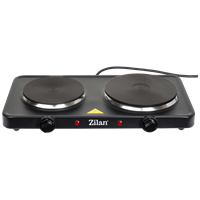 Električno kuhalo ZILAN ZLN2180, 2500W, dvostruko, crno