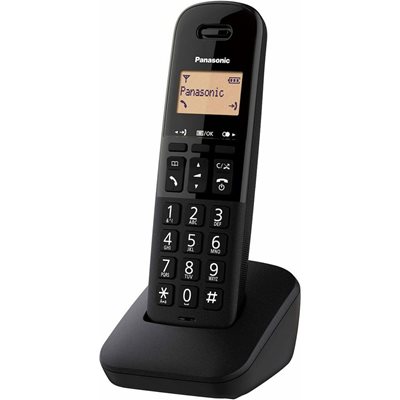 Telefon PANASONIC DECT KX-TG B 610FXB crni