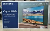 LED TV 50'' USED SAMSUNG UE50TU8502UXXH, Smart TV, UHD 4K, DVB-T2/C/S2, HDMI, Wi-Fi, USB, BT, energetska klasa G
