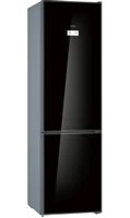 Hladnjak BOSCH KGN39LBE5, samostojeći, kombinirani ,368l, crna boja(staklena vrata) 