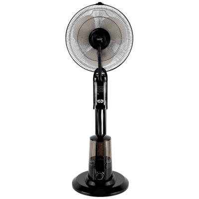 Ventilator HOME SFM 41/BK, 40 cm, s raspršivačem vode, samostojeći, crni