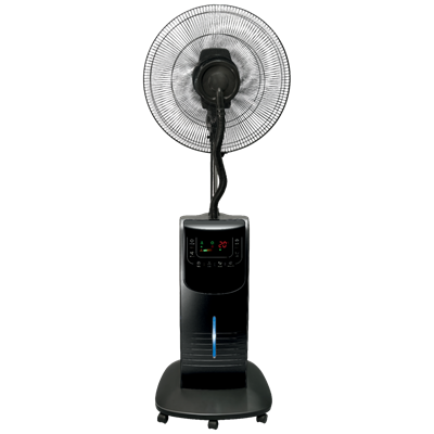 Ventilator HOME SFM 42/BK, 40 cm, s raspršivačem vode, samostojeći, crni