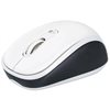 Miš MANHATTAN Dual-mode, optički, 1600dpi, bežični, USB, bijelo-crni