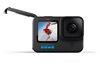 Sportska digitalna kamera GOPRO HERO 10 Black, 5K60/4K120, 23MP, Touchscreen, Voice Control, HyperSmooth 4.0, GPS + Curved Adhesive Mount, Mounting Buckle i Thumb Screw 