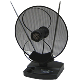Antena FALCOM ANT-204, sobna sa pojačalom, UHF/VHF, crna