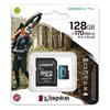 Memorijska kartica KINGSTON Canvas Go Plus Micro SDCG3/128GB, SDXC 128GB, Class 10 UHS-I + adapter 