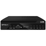 TV tuner GOLDEN INTERSTAR GIP Box 3, Prijemnik zemaljski, DVB-T/T2, H.265, HDMI, SCART