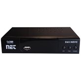 TV tuner NET NET 265 HEVC, Prijemnik zemaljski, DVB-T2 H.265 HEVC , display, SCART HDMI
