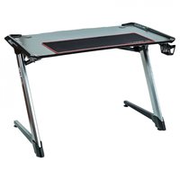 Gaming stol BYTEZONE GT05 Pro, LED-RGB, podloga za tipkovnicu/miš, crni