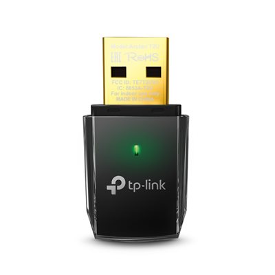 Mrežna kartica adapter USB 2.0, TP-LINK Archer T2U AC-600, 802.11a/b/g/n/ac, za bežičnu mrežu