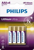 Baterija PHILIPS FR03LB4A/10, tip AAA, 4kom