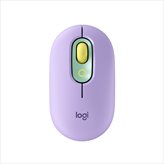 Miš LOGITECH POP, bežični, optički, 1000dpi, USB, Bluetooth, ljubičasto-zeleni