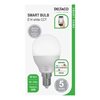 Pametna žarulja DELTACO, E14, LED, G45,5W, 2700K-6500K, prigušivanje, bijelo svjetlo, WiFi