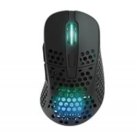 Miš XTRFY M4W RGB, bežični, optički, 19000dpi, crni, USB