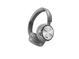 Slušalice SWISSTEN Trix, FM, mikrofon, bluetooth, microSD, srebrne