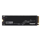 SSD 512 GB KINGSTON KC3000, SKC3000S/512G, M.2/NVMe, 2280, maks 7000/3900 MB/s