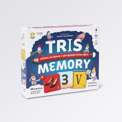 Društvena igra TRIS memory 