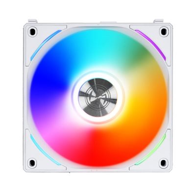 Ventilator LIAN LI Uni AL120 RGB, 120mm PWM, bijeli, 3 komada