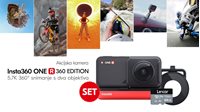 Sportska digitalna kamera INSTA360 ONE R 360 Edition, 5,7K, USB-C, crna + Insta360 ONE R Lens Guard + Lexar SD micro 64GB 