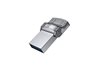 Memorija USB 3.0/USB-C FLASH DRIVE 128 GB LEXAR DualDrive D35c, LJDD35C128G-BNBNG, sivi