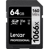 Memorijska kartica LEXAR Professional 1066x, SDXC 64GB, Class 10 UHS-I