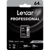 Memorijska kartica LEXAR Professional 1066x, SDXC 64GB, Class 10 UHS-I