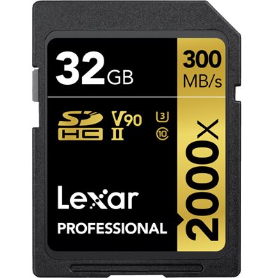 Memorijska kartica LEXAR Professional 2000x, SDXC 32GB, Class 10 UHS-II