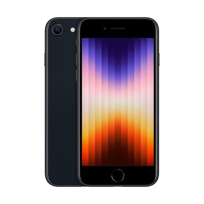Smartphone APPLE iPhone SE 2022, 4,7", 64GB, crni - preorder