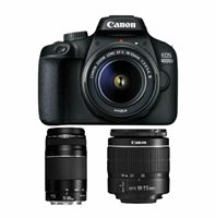 Digitalni fotoaparat CANON EOS 4000D EF-S 18-55mm + EF 75-300mm