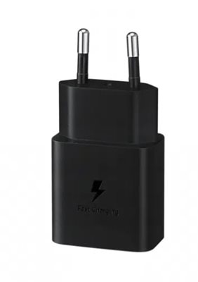 Adapter SAMSUNG USB-C, Quick Charge 15W, crni