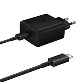 Punjač SAMSUNG EP-T4510, 45W Fast Charge USB-C, USB Type-C kabel, crni