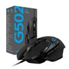 Miš LOGITECH Gaming G502 Hero RGB, optički, 16000dpi, crni, USB