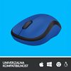 Miš LOGITECH M220 Silent, optički, bežični, plavi, USB