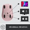 Miš LOGITECH MX Anywhere 3, laserski, bežični, BT, Unifying receiver USB, rozi