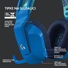 Slušalice LOGITECH Gaming G733 Lightspeed, RGB, bežične, plave