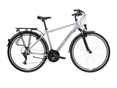 Bicikl KROSS Trans 1.0 Men SR Men, vel. S, Sunrace, kotači 28˝, sivo-crni