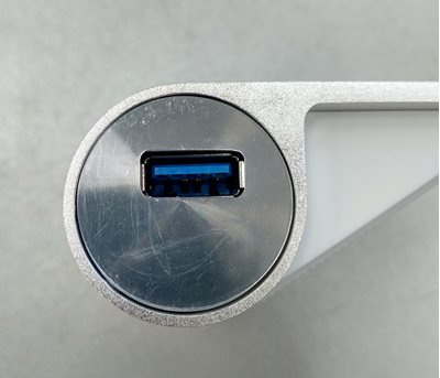 USED - USB hub ORICO M3H4-V1-SV, USB 3.0 na 4x USB 3.0, srebrni